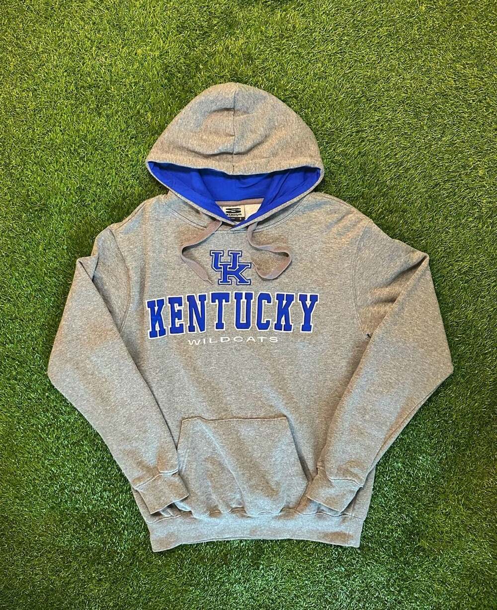 Y2K Stadium Athletics Kentucky Wildcats Arch & Logo Hoodie Sweatshirt